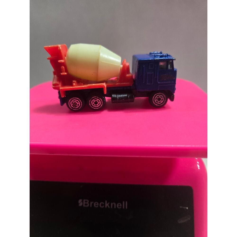 Vintage Hino Cement Truck Diecast Body Plastic Mixer and Barrel Hong Kong